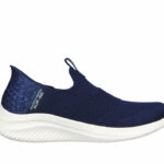 SKechers FLEX 3.0 EASY WIN SLIP IN's Shoe NAVY (Womens) - Image 7