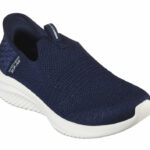 SKechers FLEX 3.0 EASY WIN SLIP IN's Shoe NAVY (Womens) - Image 3