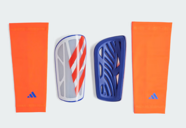 Adidas Tiro League Shin Guards White Orange