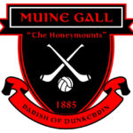 Moneygall GAA Gaelic Armour Half Zip Top Black/Red (Adults/Kids) - Image 3