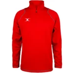 Gilbert Nenagh Ormond Rugby  RFC Quest 2 1/4 Zip Fleece Top  Red (Adults/Kids) - Image 5
