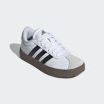 adidas VL Court  3.0 Shoe Cloud White / Core Black / Grey One (Kids) - Image 5