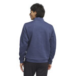 Adidas Golf  Ultimate365 Dwr Textured Half  Zip Sweatshirt Navy (Men's) - Image 6