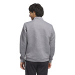 Adidas Ultimate365 Dwr Textured Quarter Zip Sweatshirt Grey (Mens) - Image 5