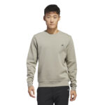 adidas Core Crewneck Golf Sweatshirt - Grey (Men's) - Image 3