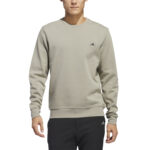 adidas Core Crewneck Golf Sweatshirt - Grey (Men's) - Image 4