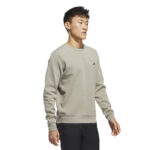 adidas Core Crewneck Golf Sweatshirt - Grey (Men's) - Image 6
