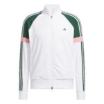 adidas Ultimate 365 Golf Track Jacket White/Green/Pink (Men's) - Image 2