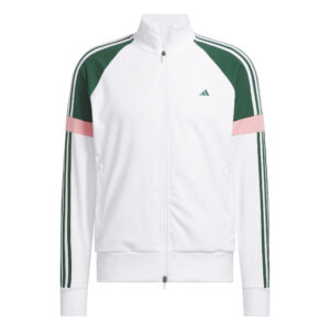 adidas Ultimate 365 Golf Track Jacket White/Green/Pink (Men's)