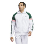 adidas Ultimate 365 Golf Track Jacket White/Green/Pink (Men's) - Image 3