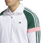 adidas Ultimate 365 Golf Track Jacket White/Green/Pink (Men's) - Image 7
