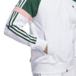 adidas Ultimate 365 Golf Track Jacket White/Green/Pink (Men's) - Image 8