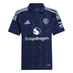 adidas Manchester Utd FC  Away Jersey Navy (Kids) - Image 3