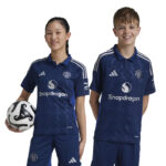 adidas Manchester Utd FC  Away Jersey Navy (Kids) - Image 6