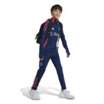 adidas Man Utd Half Zip Training Top Navy/Red (Kids) - Image 4