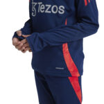 adidas Man Utd Half Zip Training Top Navy/Red (Kids) - Image 3