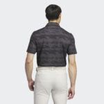 adidas Ultimate365 HEAT.RDY Stripe Golf Polo Shirt Carbon/Black (Men’s) - Image 5