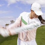 Adidas Ultimate 365 Twistknit Track Top  White/Green/Pink (Women's) - Image 4