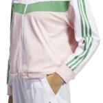 Adidas Ultimate 365 Twistknit Track Top  White/Green/Pink (Women's) - Image 7