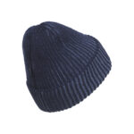 Adidas Knit Beanie Hat  Navy One Size Adults - Image 3