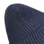 Adidas Knit Beanie Hat  Navy One Size Adults - Image 4