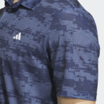 adidas  Ultimate365 HEAT.RDY Stripe Golf Polo Shirt  Preloved Ink / Collegiate Navy (Men's) - Image 8