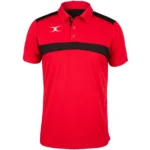 Gilbert Nenagh Ormond RFC Photon Polo Shirt Red/Black Club Crested (Adults) - Image 2