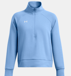 Under ARmour UA Rival Fleece ½ Zip Top Black | Blue | White | Siclia Green (Women's)