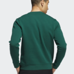 adidas Core Crewneck Golf Sweatshirt - Green (Men's) - Image 5