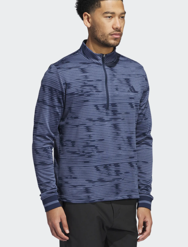 ADIDAS U365 C.RDY HALF ZIP-NAVY
