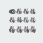 adidas Replacement SG Aluminium Studs (for X, Nemeziz and Predator Boots) - Image 4