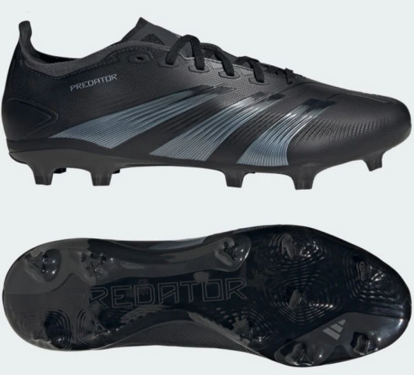 adidas Predator League FG Football Boot Core Black / Carbon / Core Black  Adults