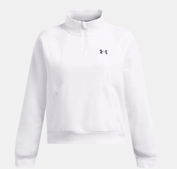Under Armour UA Armour Fleece® Pro ½ Zip Top White (Women’s)