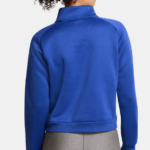 Under Armour UA Armour Fleece® Pro ½ Zip Top Blue(Women’s) - Image 4