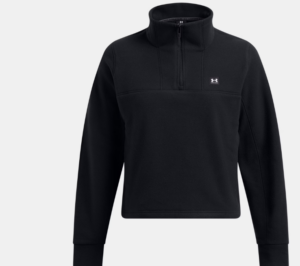 Under Armour UA Expanse Fleece ½ Zip Top Black (Women's)