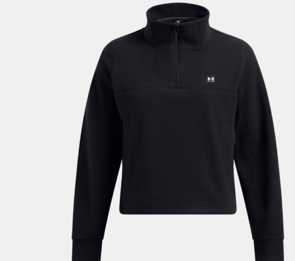 Under Armour UA Expanse Fleece ½ Zip Top Black (Women's)