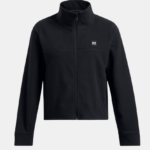 Under Armour UA Expanse Fleece Full-Zip Black (Women's) - Image 5