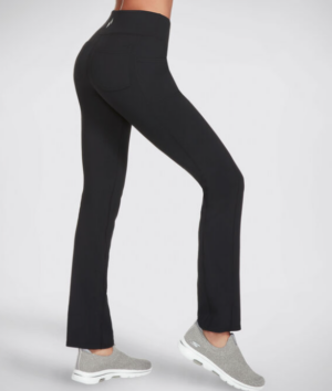 Skechers GO WALK Pants Petite Length Short leg - Black (Womens)