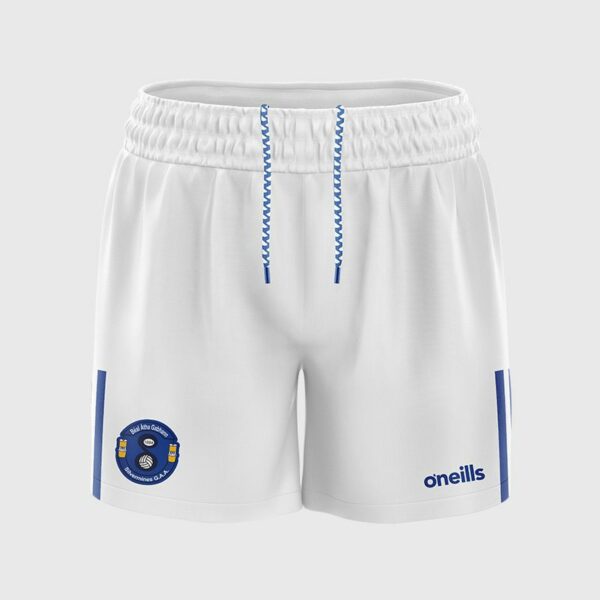 Silvermines GAA Printed  Shorts White/Royal