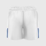 Silvermines GAA Printed  Shorts White/Royal - Image 2