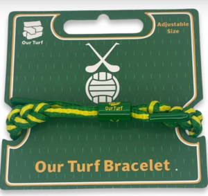 TURF BRACELET-GREEN/AMBER