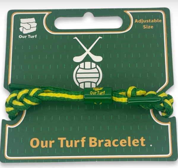 TURF BRACELET-GREEN/AMBER