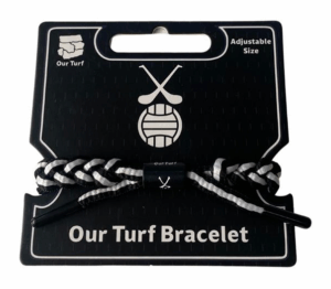 TURF BRACELET BLACK/WHITE