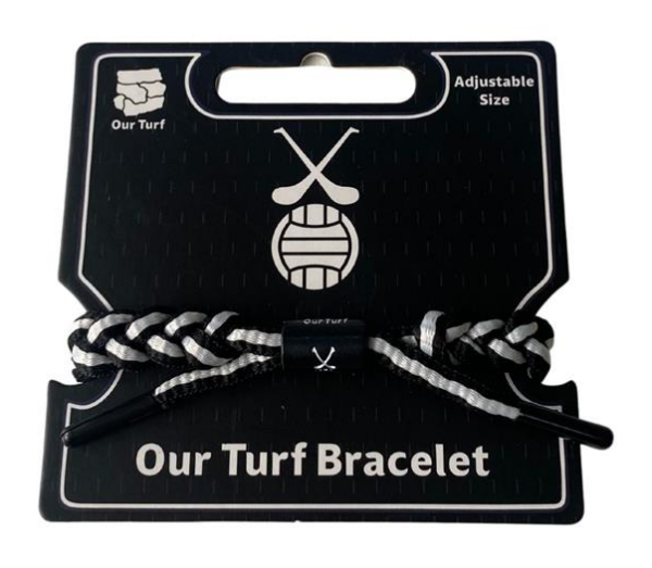 TURF BRACELET BLACK/WHITE