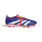 adidas Predator League FT Firm Ground Football Boot Blue/Orange/White (Adults) - Image 2