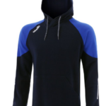 O'Neills Silvermines GAA Club Crested Oslo Fleece Pullover Hoodie Navy/Royal/White  (Kids) - Image 2
