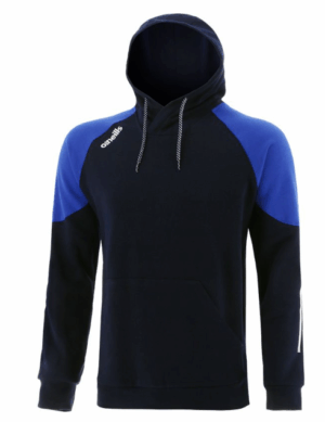 O'Neills Silvermines GAA Club Crested Oslo Fleece Pullover Hoodie Navy/Royal/White  (Kids)
