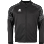 Stanno Bolt Black/Grey Full Zip Top - Puckane Tennis Club (Kids/Adults) Pre-order 2025 - Image 2