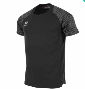 Stanno Bolt Tee Shirt Black/Grey Puckane Tennis Club (Kids/Adults) Pre-order 2025