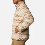 Columbia Rugged Ridge™ III Printed Sherpa Half Snap Fleece Top Darkstone (Men’s) - Image 4